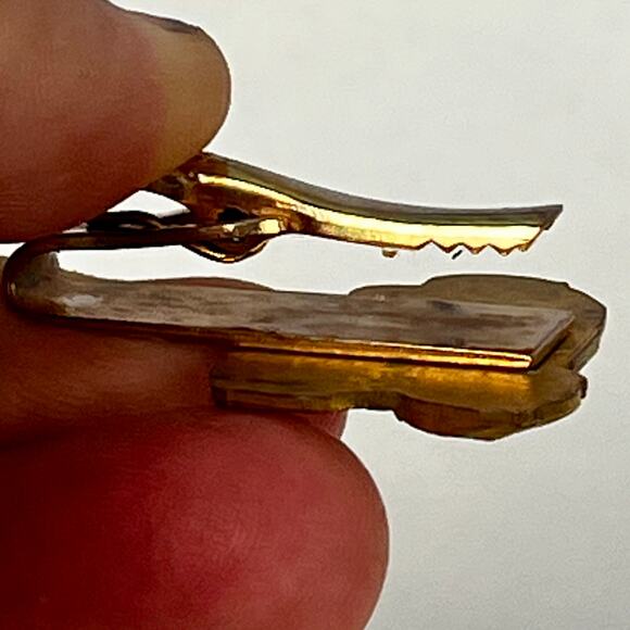 Vintage 50s 60s Navy Aerial Reconnaissance Camera Tie Clip Cold War Leavens Co - Picture 10 of 16